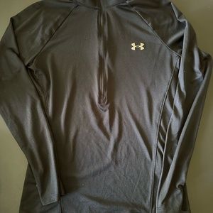Women’s Small Black Under Armour 1/4 zip